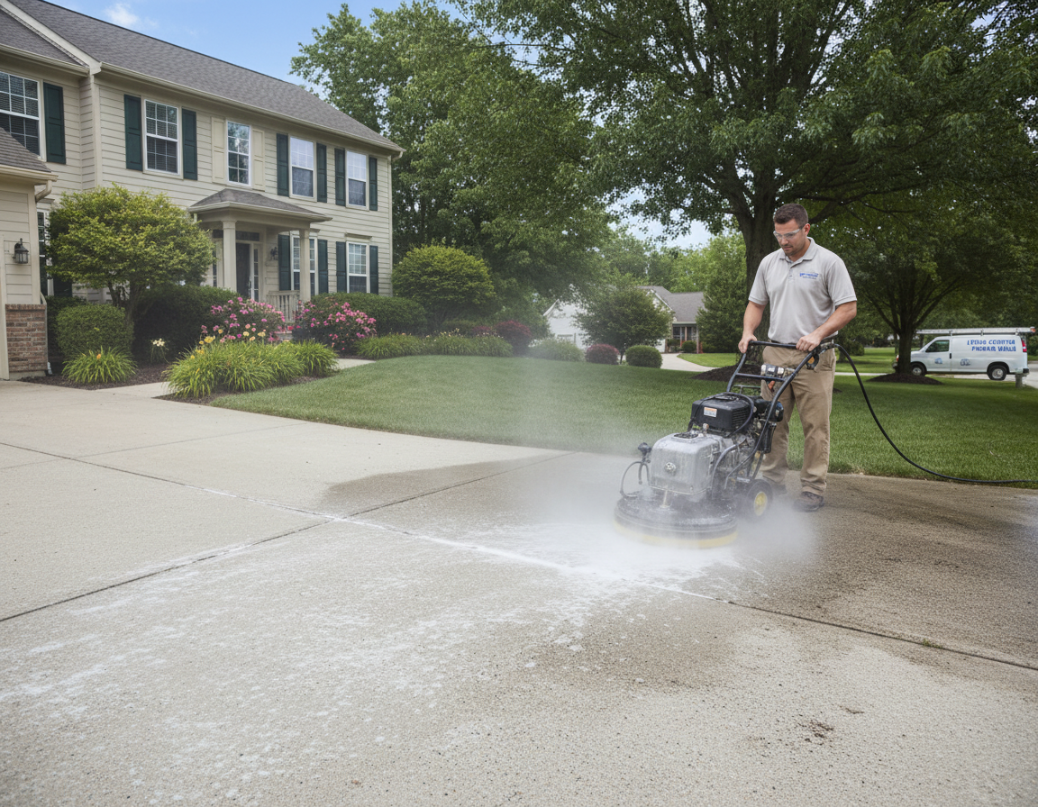 pressure house washing in Lewis Center, OH