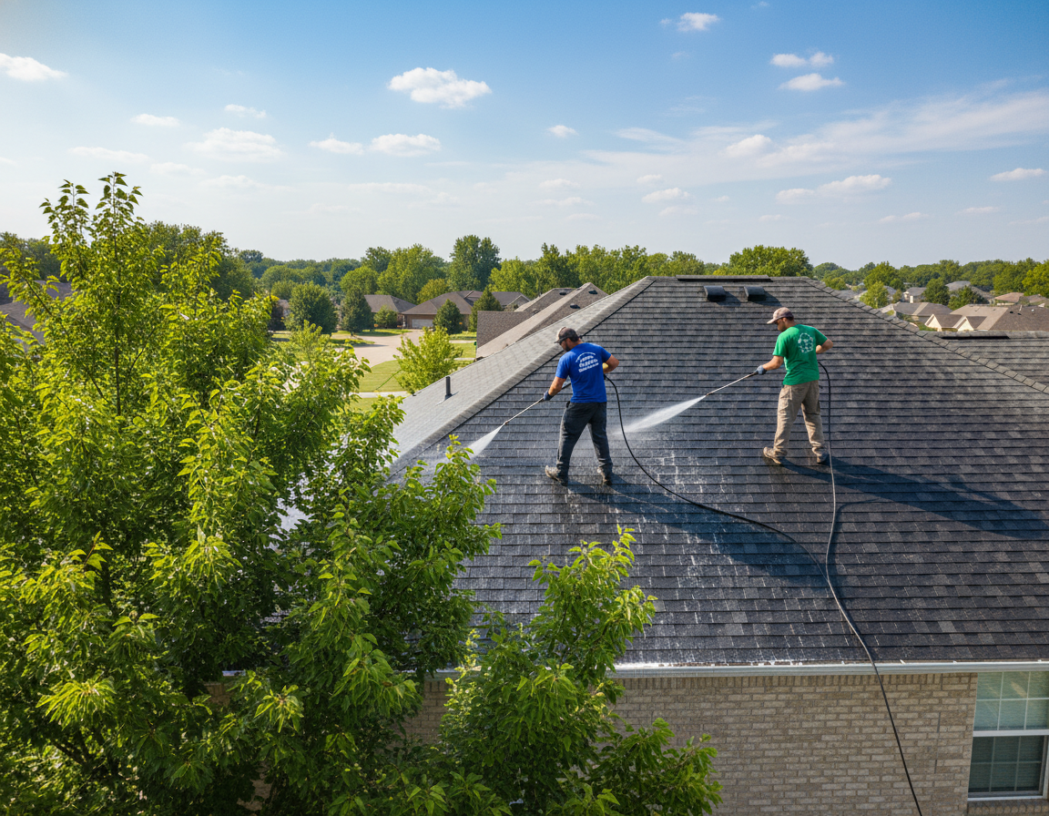 Roof Cleaning In Upper Arlington